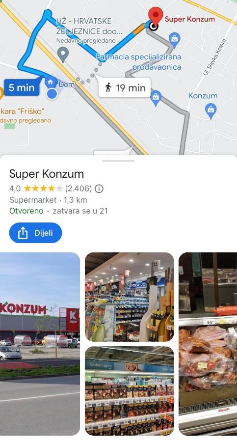 Apartman Lucija Gradici Eksteriør billede